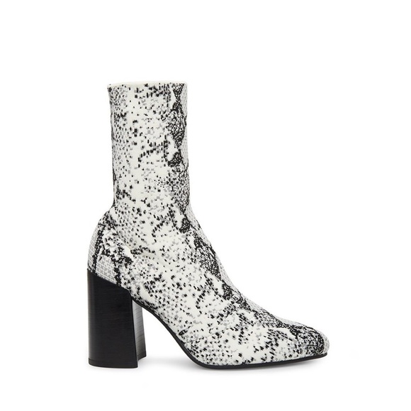 Steve Madden Snake Skin “Sock” Booties - Picture 1 of 4